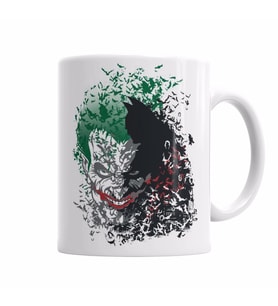 Batman Joker Kupa Bardak Porselen