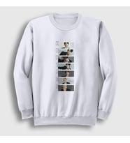 Presmono Unisex Beyaz Band K Pop Enhypen Sweatshirt 484237tt