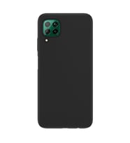 Huawei P40 Lite İnce Mat Silikon Kılıf Siyah