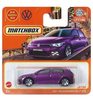 Matchbox - 2021 Volkswagen Golf GTE - Mor (1/64)