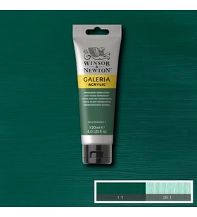 Winsor & Newton Galeria Akrilik Boya 120 ml. 482 Permanent Green Deep 