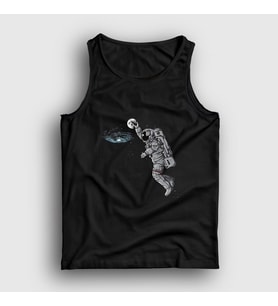 Presmono Unisex Siyah Basketball Astronaut Space Astronot Uzay Atlet 282203tt
