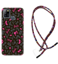 INFINIX Smart 4 5 6 Zero 8 S5 Pro Kılıf Boyun Asklı Rasta Silikon Barbie and Shoes 1413