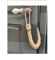 Kapı Stopu - Otantik Jüt Halat Kapı Stopu - Door Stopper