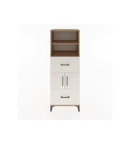 Hyperion Dolap 3 Raflı 2 Çekmeceli 2 Kapaklı 60x44x163 Çam-Aytaşı