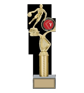 ODAK KUPA - Figürlü Kupalar - Basketbol Kadın Figürlü Kupalar FG-015 B - 36 cm