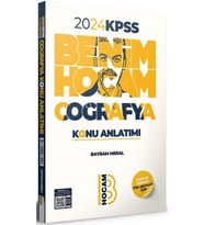 2024 KPSS Coğrafya Konu Anlatımı Benim Hocam Yayınları