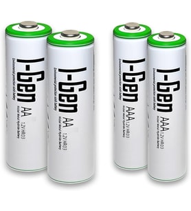 Lexroo B180 2 Adet AA 2700 mAh Şarjlı Kalem Pil + 2 Adet AAA 900 mAh Şarjlı İnce Kalem Pil 1.2V