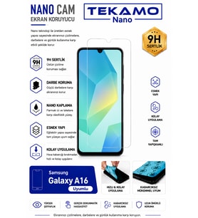 Samsung Galaxy A16 Uyumlu Nano Cam Ekran Koruyucu