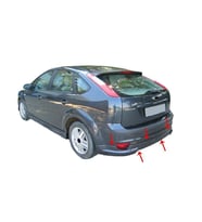 Ford Focus Uyumlu 2 Hatchback Arka Tampon Altı Fiber 2005-2007