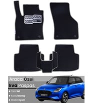 SUZUKİ SWİFT (2017-2024) Uyumlu EVA Paspas Tam Set–Oto Paspas,Araca Özel,Kolay Montaj