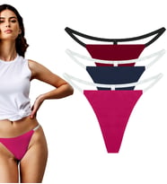 YohannesClub, Kadın, T-Thong String Külot, İz Yapmayan Rahat Kesim,Çoklu Paket (Model 2)