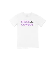 Space Cowboy Elon Musk Tişört (Beyaz)