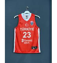 Türkiye Basketbol Milli Takımı Alperen Şengün 23 numara Forması (Kırmızı)