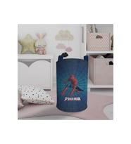 MEKTA HOME BEBEK VE ÇOCUK ODASI Spider Man Desenli Lacivert Oyuncak Sepeti
