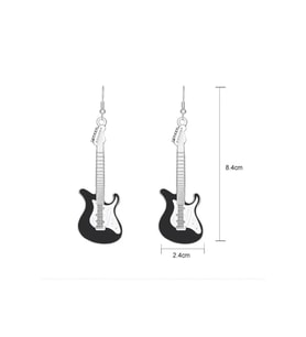 Gitar Küpe Siyah