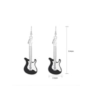 Gitar Küpe Siyah