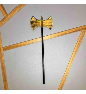 Halloween Çubuklu Çift Yönlü Eskitme Balta - 100 Cm