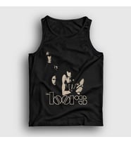 Presmono Unisex Siyah Band The Doors Atlet 115932tt