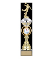 ODAK KUPA - Figürlü Kupalar - Hentbol Figürlü Kupalar FG-066 B - 48 cm