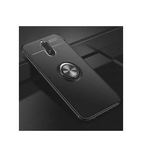 Huawei Mate 10 Lite Uyumlu Kılıf Zore Ravel Silikon Kapak (Siyah)