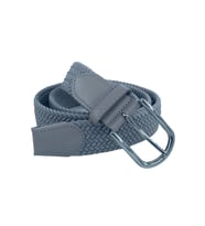 Gri Elastik Esnek Unisex Örgü Kemer