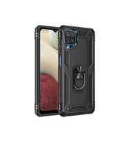 Samsung Galaxy M22 Uyumlu Kılıf Zore Vega Kapak (Siyah)