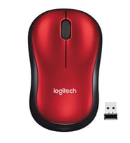 LOGITECH LOGITECH M185 Kablosuz Optic Siyah/Kırmızı Mouse 910-002237