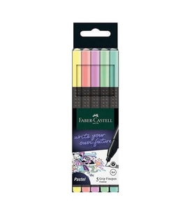 Faber Grip Finepen Pastel Renk 5’Li 2022