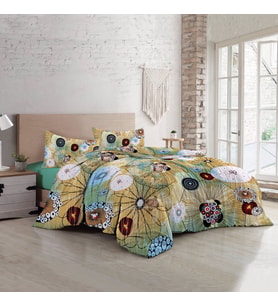MonoHome Soft Energy Luxury Çift Kişilik Pamuk Saten Nevresim Takımı