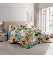 MonoHome Soft Energy Luxury Çift Kişilik Pamuk Saten Nevresim Takımı (Çok Renkli)