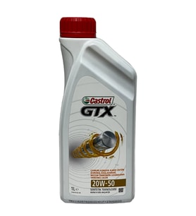 Castrol GTX 20W-50 Motor Yağı 1 Litre (Acı Kahve)