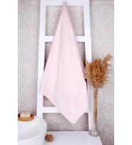 % 100 Pamuk 65x130 Banyo Havlusu (Pembe)