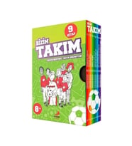 Erdem Yayınları Bizim Takım 9 Kitap 80 Sayfalık Hikayeler