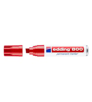 Edding 800 Kesik Uçlu Permanent Marker 12 mm KIRMIZI 