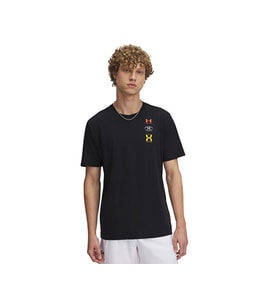 Under Armour Ua M 60/40S Evol Logo Ss Erkek Günlük Tişört 1390165-001 Renkli (Çok Renkli)