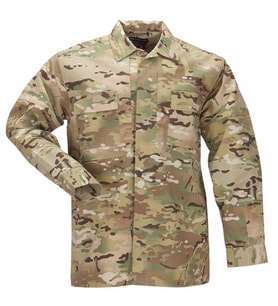 5.11 RIPSTOP TDU L/S SHIRT MULTICAM (STD)