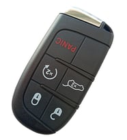 Jeep Compass Renegade Uyumlu Smart Kumanda Kabı Oto Anahtarlık 5 Tuşlu