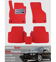 BMW 5 SERİSİ E34 SEDAN (1988-1996) Uyumlu EVA Paspas Tam Set–Araca Özel,Su Geçirmez