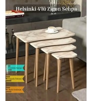 Helsinki 4'lü Zigon Sehpa