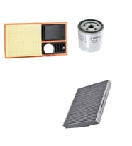 Bosch Filtre Bakım Seti Seat İbiza 1.4 Benzin 2009-2015 Hava + Yağ f. + Polen Filtre Sardes