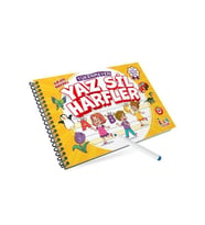 Tükenmeyen Yaz Sil Harfler - Yazı Yazmayı Öğreten Kitap