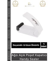 Premium Seri Pilli Yiyecekleri Taze Tutan Pratik Ağzı Açık Poşet Kapatıcı Handy Sealer