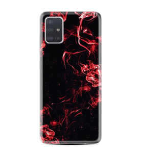 Samsung a71 A72 A73 A7 A9 2018 C7 C9 Kılıf Desenli Silikon Red Smoke 1745
