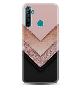 Realme 5i 5 Pro 6i 7 Pro 8 Kılıf Desemli Silikon Great Marble 1405