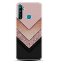 Realme 5i 5 Pro 6i 7 Pro 8 Kılıf Desemli Silikon Great Marble 1405
