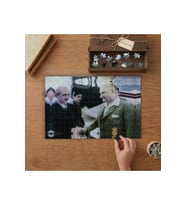 Mustafa Kemal Atatürk Tasarımı 240 parça Ahşap Puzzle Ahşap Kutuda MP06366
