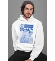 Killua Zoldyck Hunter X Hunter Baskılı Unisex Oversize Anime Hoodie