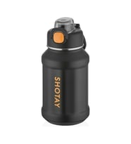SHOTAY ÇELİK MATARA SİYAH 720 ML.