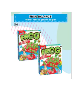Frog Balance Kurbaga Denge Çocuk Eğitici Kurbaga Agacı Oyunu